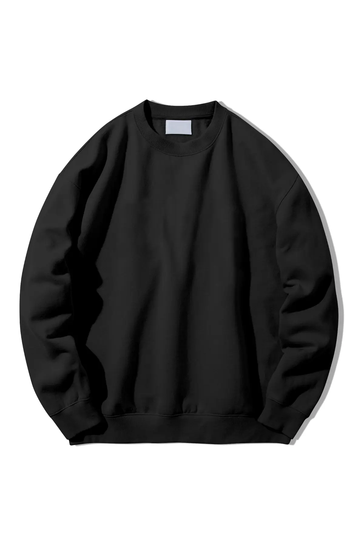 Bisiklet yaka sweatshirt örneği